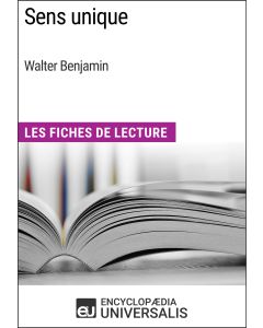Sens unique de Walter Benjamin